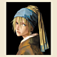 Anime Girl with a Pearl Earring