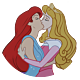 lesbian kiss disney