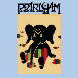 Pearl Jam-Poster Elephant Concert