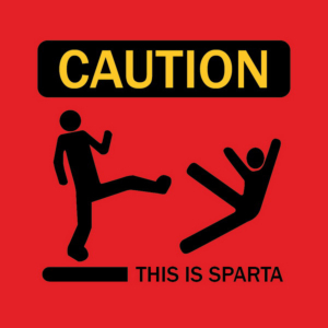 caution sparta