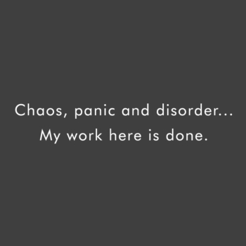 Chaos Panic & Disorder