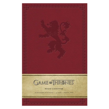 Game of Thrones Hardcover Ruled Journal HouseLannister