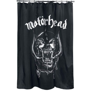 Motorhead Shower Curtain Warpig Logo