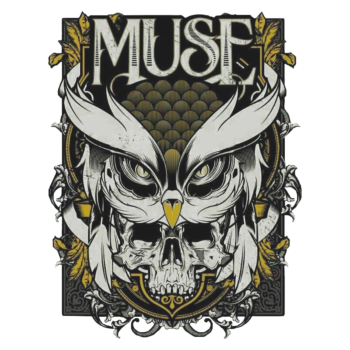 Muse-Owl Skull