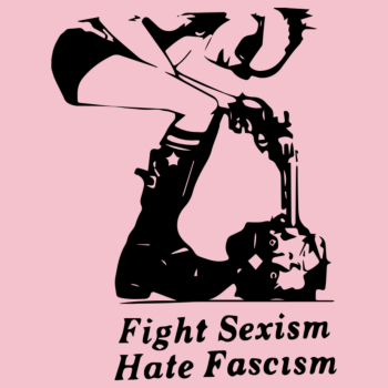 Fight Sexism Hate Fascism ( me koptiko )