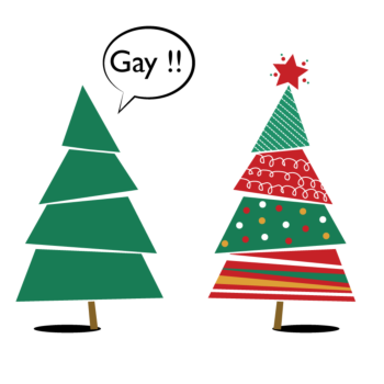 Gay Christmas Tree