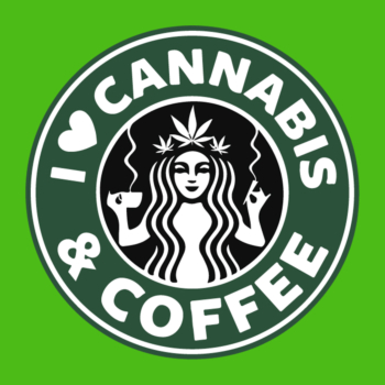 I love cannabis and coffeee