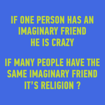 imaginary friend religion