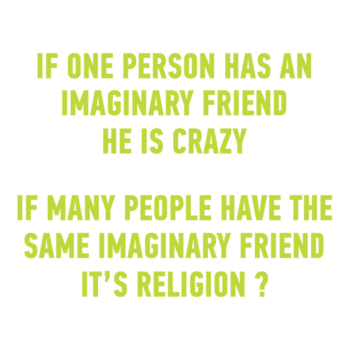 imaginary friend religion