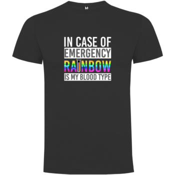 LGBTQ+ - In Case Of Emergency Raibow Is My Blood Type