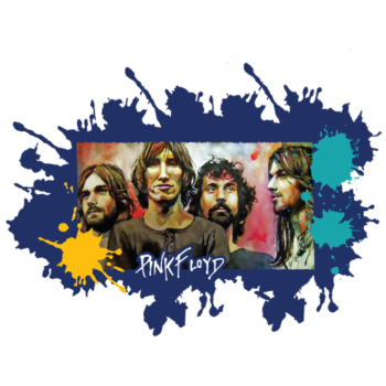 Pink Floyd Watercolor Band