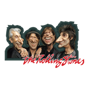 Rolling Stones Caricatures