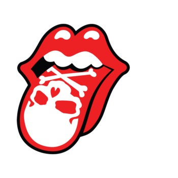 Rolling Stones Skull