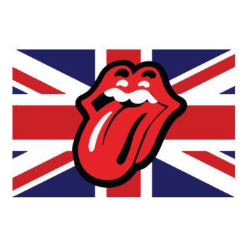 Rolling Stones UK Flag