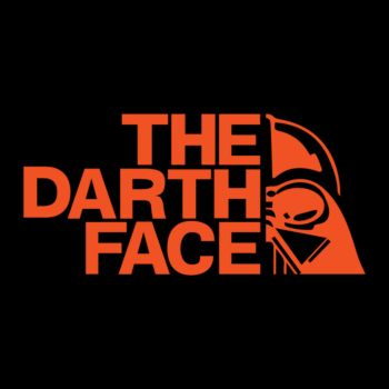 The darth face