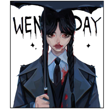 Wendnesday Umbrella